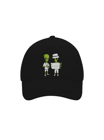 Mimozemšťania šiltovka baseballka Black