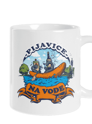 Pijavice na vode klasický hrnček White