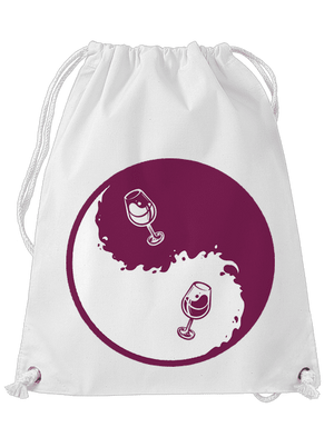 Jin Jang víno vak White