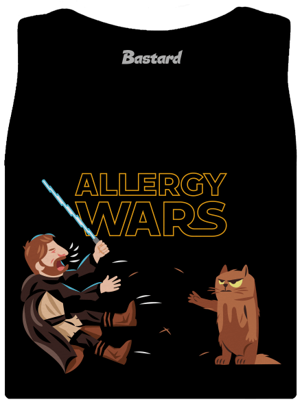 Allergy Wars dámske tielko klasické Black