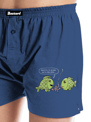 Háčik pánske trenky Blue