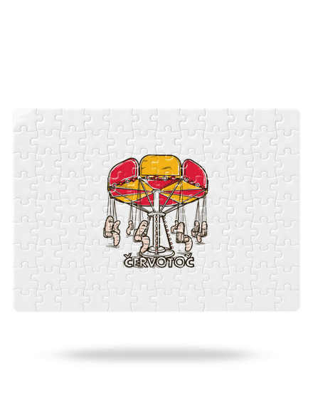 Červotoč puzzle White