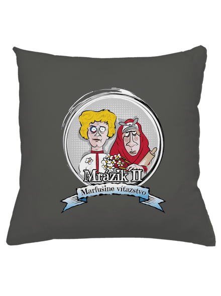 Mrázik 2 vankúš Gray Pol