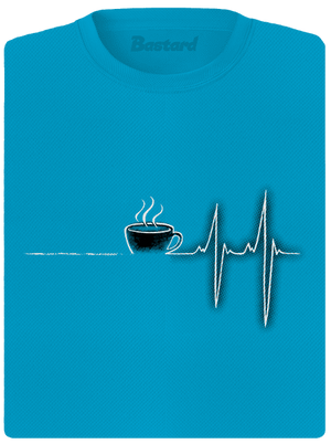 Coffee help dámske športové tričko Blue Atol