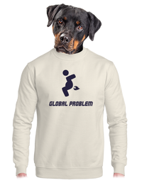 unisex mikina bez kapucne