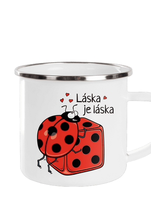 Láska je láska plecháčik White