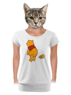 dámske tričko s lemom