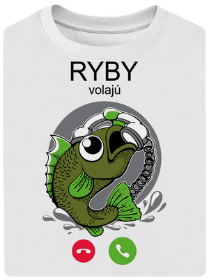 Ryby volají unisex tričko oversized White