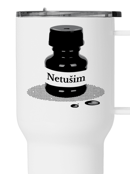Netušim termohrnček White
