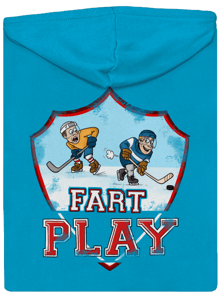 Fart Play dámska mikina na zips Blue Atol