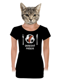 dámske tričko s lemom