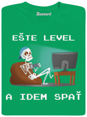 Ešte level detské tričko Kelly Green