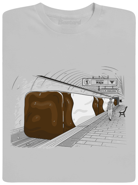 Metro pánske tričko Pacific Grey