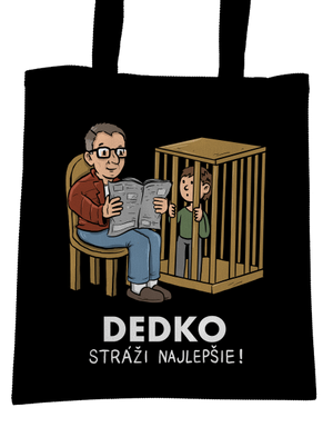 Dedko stráži najlepšie taška Black