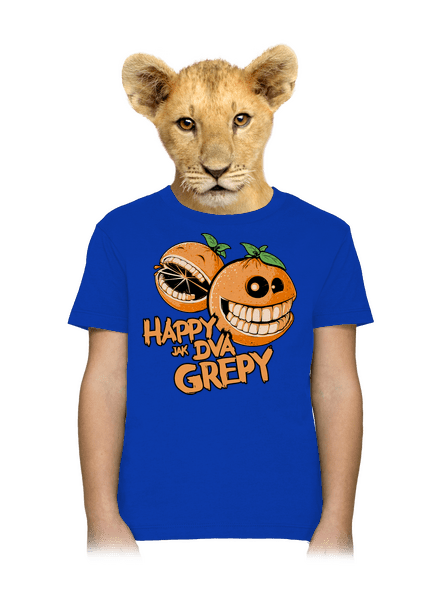 Happy grepy detské tričko Royal Blue