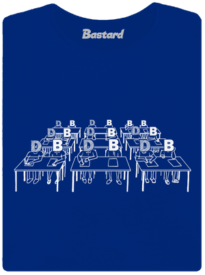 Cimrman: Debil, blbeček dámske tričko Royal Blue Mal