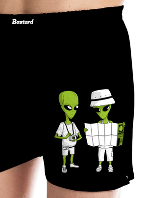 Mimozemšťania pánske trenky Black