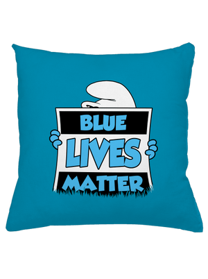 Blue lives matter vankúš Blue Turquoise