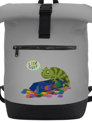 Zmätený chameleón batoh Grey Marl