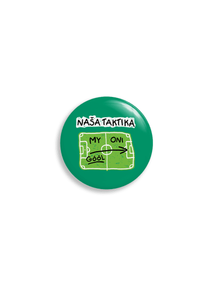Naša futbalová taktika placka 