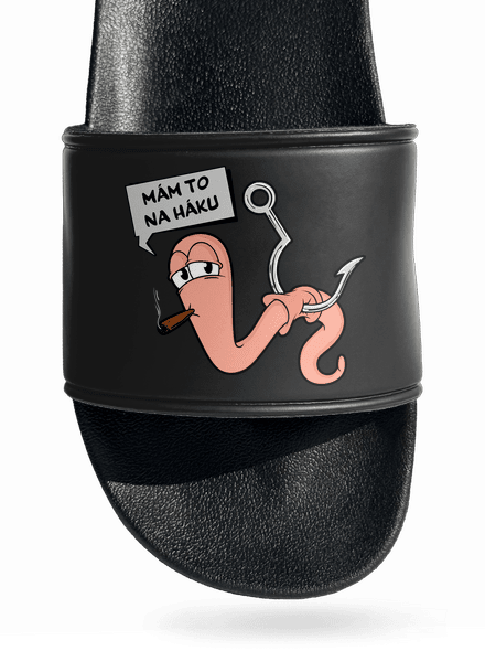 Na háku šľapky Black