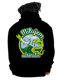 pánska mikina na zips