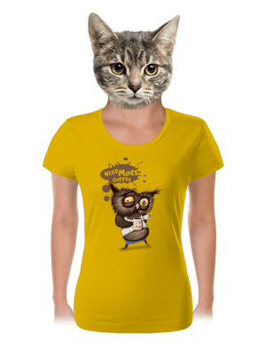 Need more coffee dámske tričko Yellow