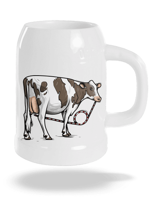 Cow drink polliter White
