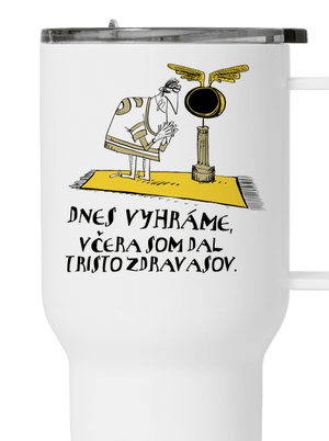 Dnes vyhráme termohrnček White