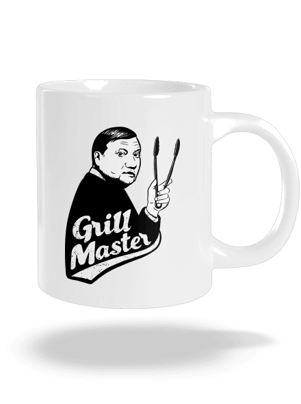 Grill master veľký hrnček White