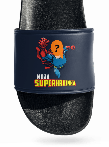 Moja superhrdinka šľapky Navy