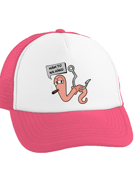 Na háku šiltovka truckerka Fluorescent Pink cap