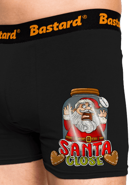 Santa Close boxerky Black