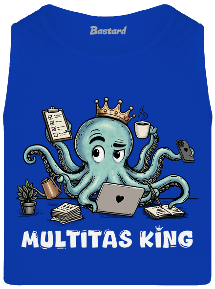 Multitas king pánske tielko Royal Blue
