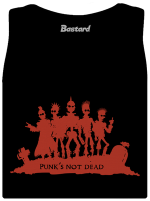 Punks Not Dead dámske tielko klasické Black