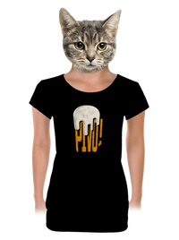 dámske tričko s lemom