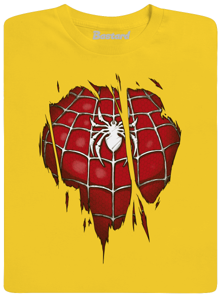 Spider Inside detské tričko Gold