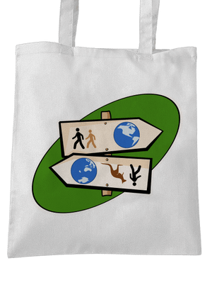 Diaľkový pochod taška White