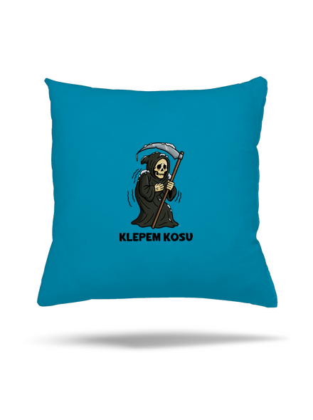 Klepem kosu vankúš Blue Turquoise