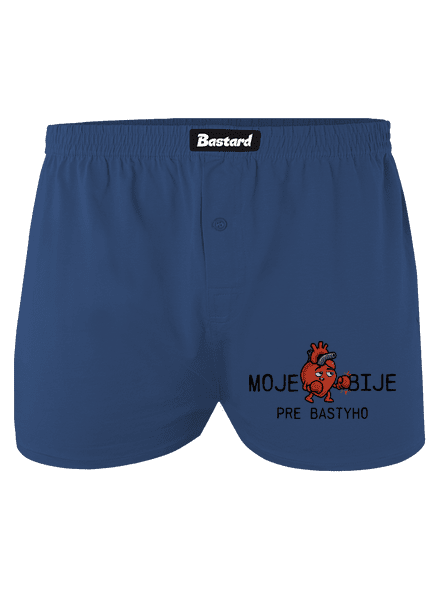 Moje srdce bije pánske trenky Blue