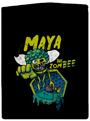 Zombee Maja dámska mikina na zips Black