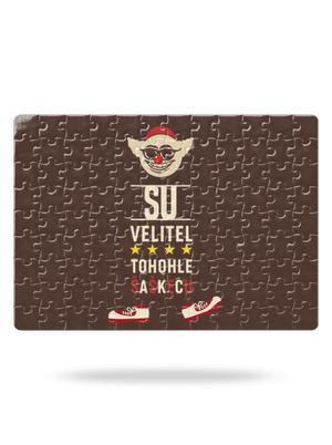 Velitel šaškecu puzzle White