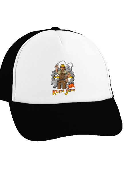Kutil Jones šiltovka truckerka Black cap