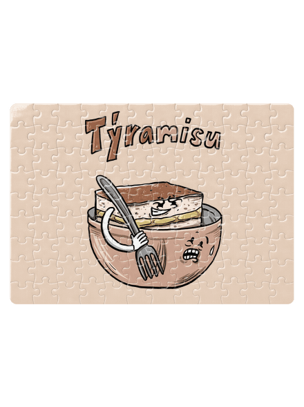 Týramisu puzzle White