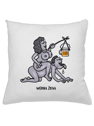 Múdra žena vankúš White