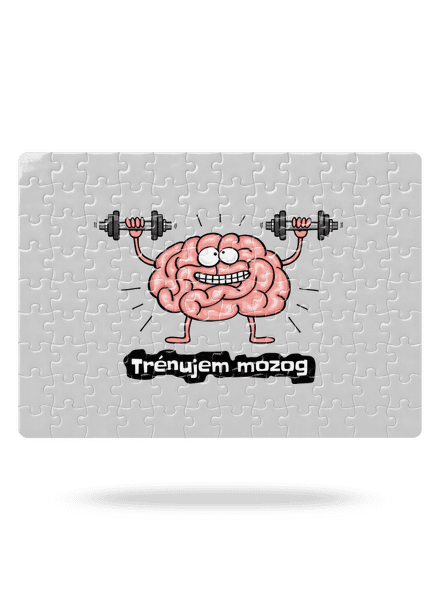 Trénujem mozog  puzzle White