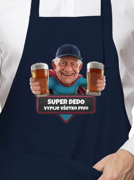 Super dedo zástera Navy