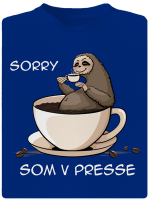 V presse pánske športové tričko Royal Blue Mal