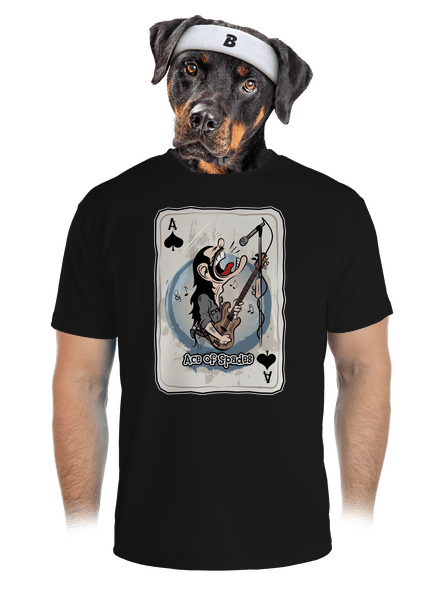 Ace of Spades pánske športové tričko Black