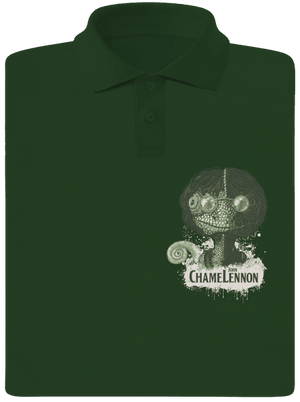 ChameLennon pánska polokošeľa Bottle Green Mal